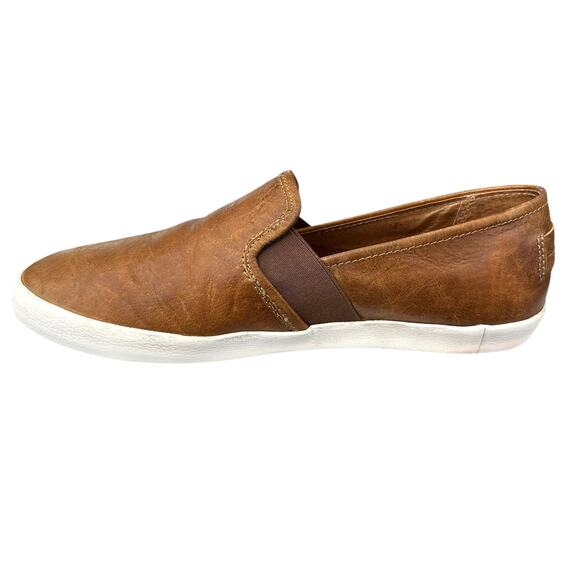 Frye Women’s Dylan Brown Distressed Leather Loafer Size US 9.5 - Picture 2 of 11